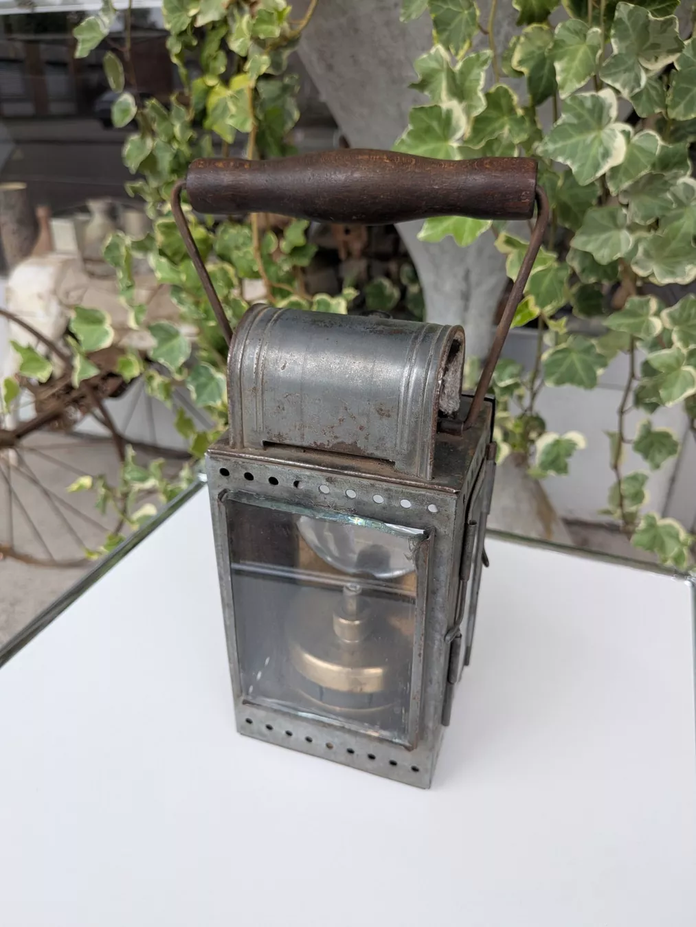 Lampade: Karbit Laterne Lampe – Usato da Emmen venduto da Brockofsky