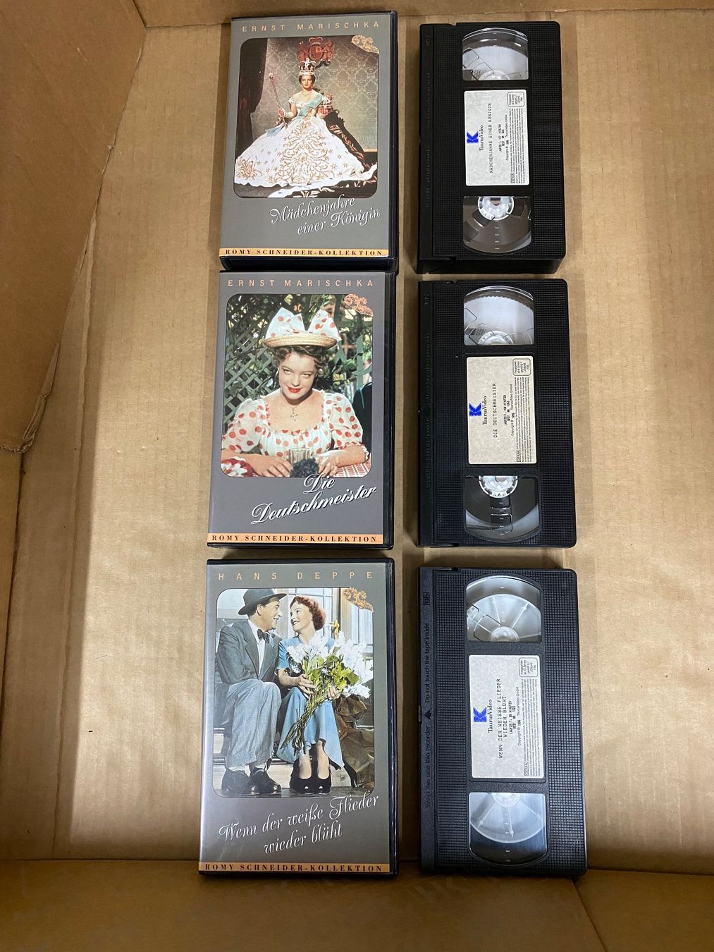 Tutti i VHS: Romy Schneider Set 3 Filme (VHS) – Usato da Eschlikon TG venduto da ArtRec 1