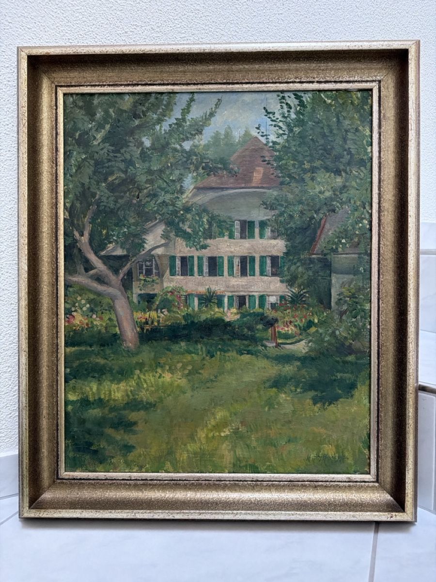 Dipinti: Gemälde von Heinrich Nyffenegger,  1895 - 1968. . – Usato da Biberist venduto da Momo33 1