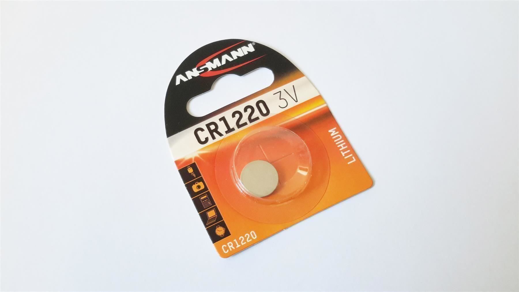 Caricatori & Batterie: Knopfzelle CR1220, Lithium, Ansmann – Nuovo e nell'imballaggio originale da St. Gallen venduto da cointec 1