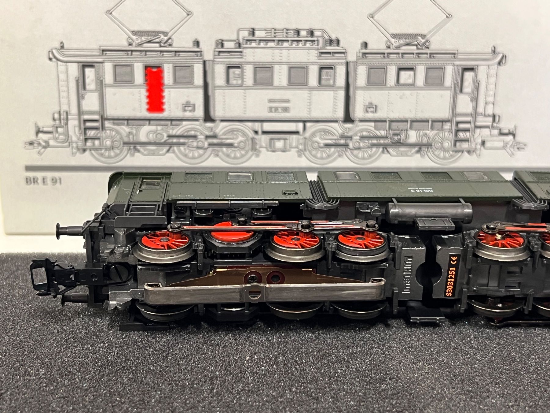 Märklin Trains électriques: Märklin 39195 BR E 91 Digital Sound – Neuf (Voir description) à Neuenhof par ludovicco 7