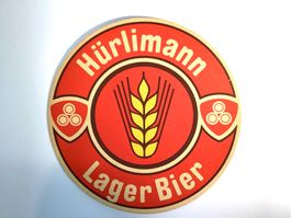 Werbung Bier Hürlimann Bierteller 30cm, 1.Bierfest, Zürich