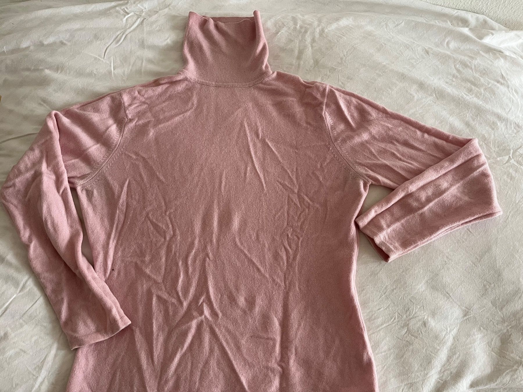 Maglioni & Felpe: Rosa Rollkragen woll Pullover M – Usato da Aesch BL venduto da shuja01