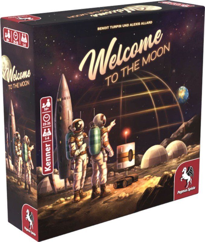 Pegasus Spiele Giochi: Spiel Welcome to the Moon – Nuovo e nell'imballaggio originale da Uster venduto da Ludit