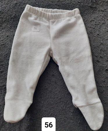 Babyhose mit Füssen # 56 
