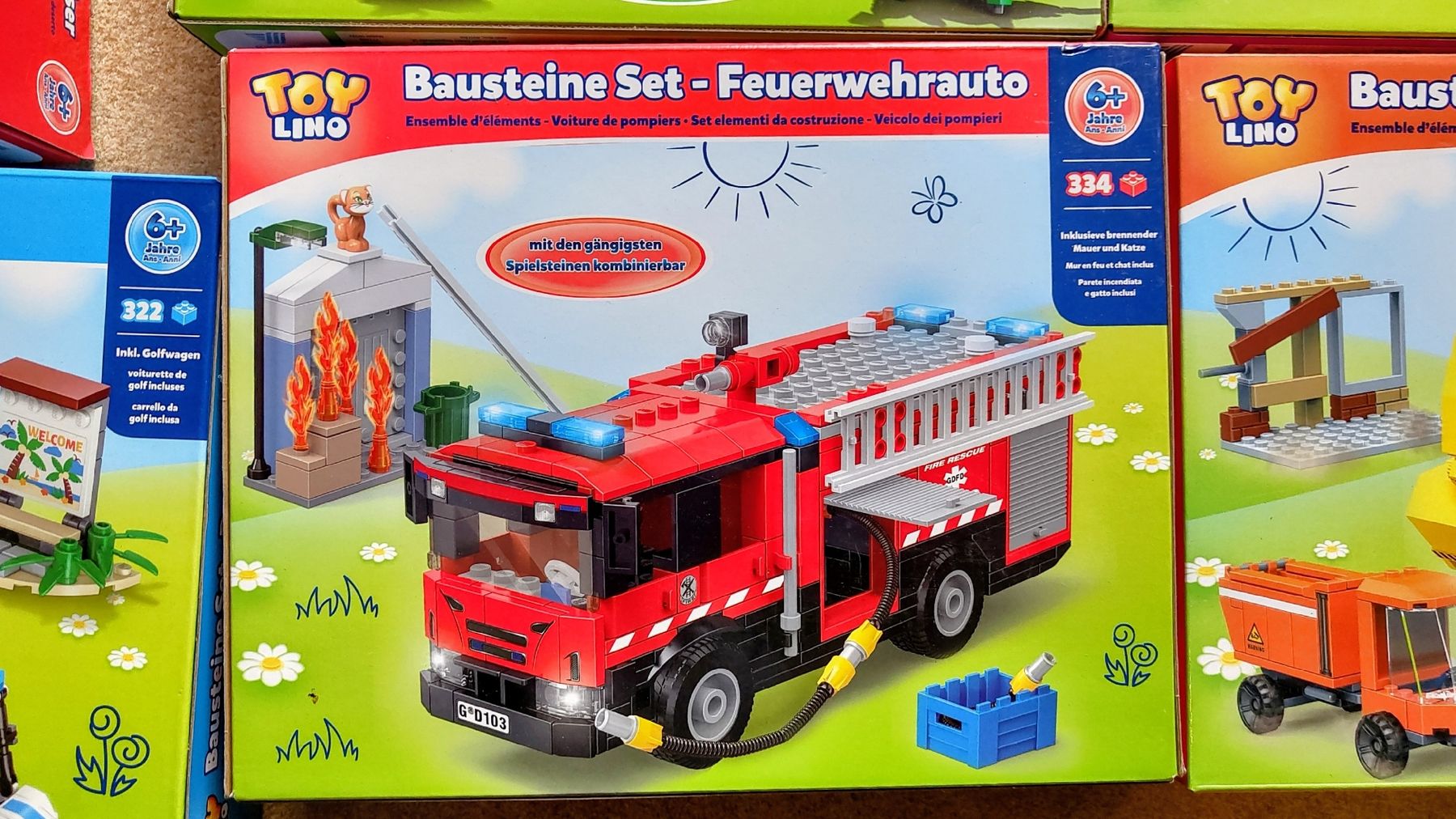 Baukästen: 6 stk - Toy Lino Building Block Sets 6 Pack New Condition – Neu und originalverpackt aus Glattbrugg von har_jgc7 7