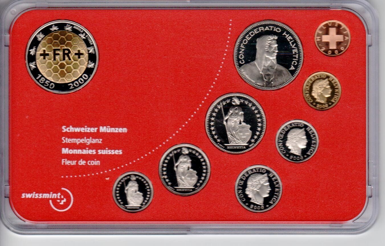 Toutes les monnaies: Münzsatz 2000 – D'occasion à Wolhusen par Curver9 1