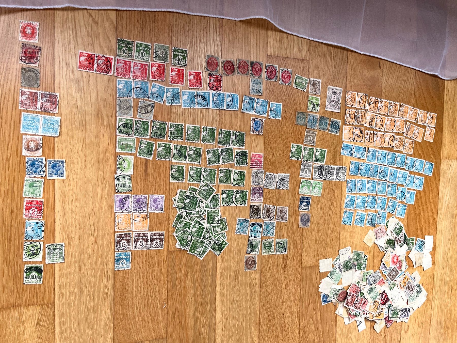 Tutti i francobolli: Lot Alte Briefmarken Dänemark – Usato da Zürich venduto da engebrunau