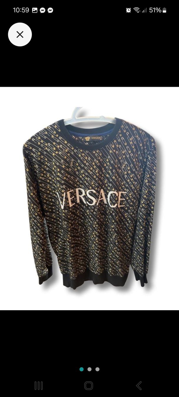 Versace Maglioni & Felpe: Versace Pullover – Nuovo (secondo la descrizione) da Genève venduto da Martinbng