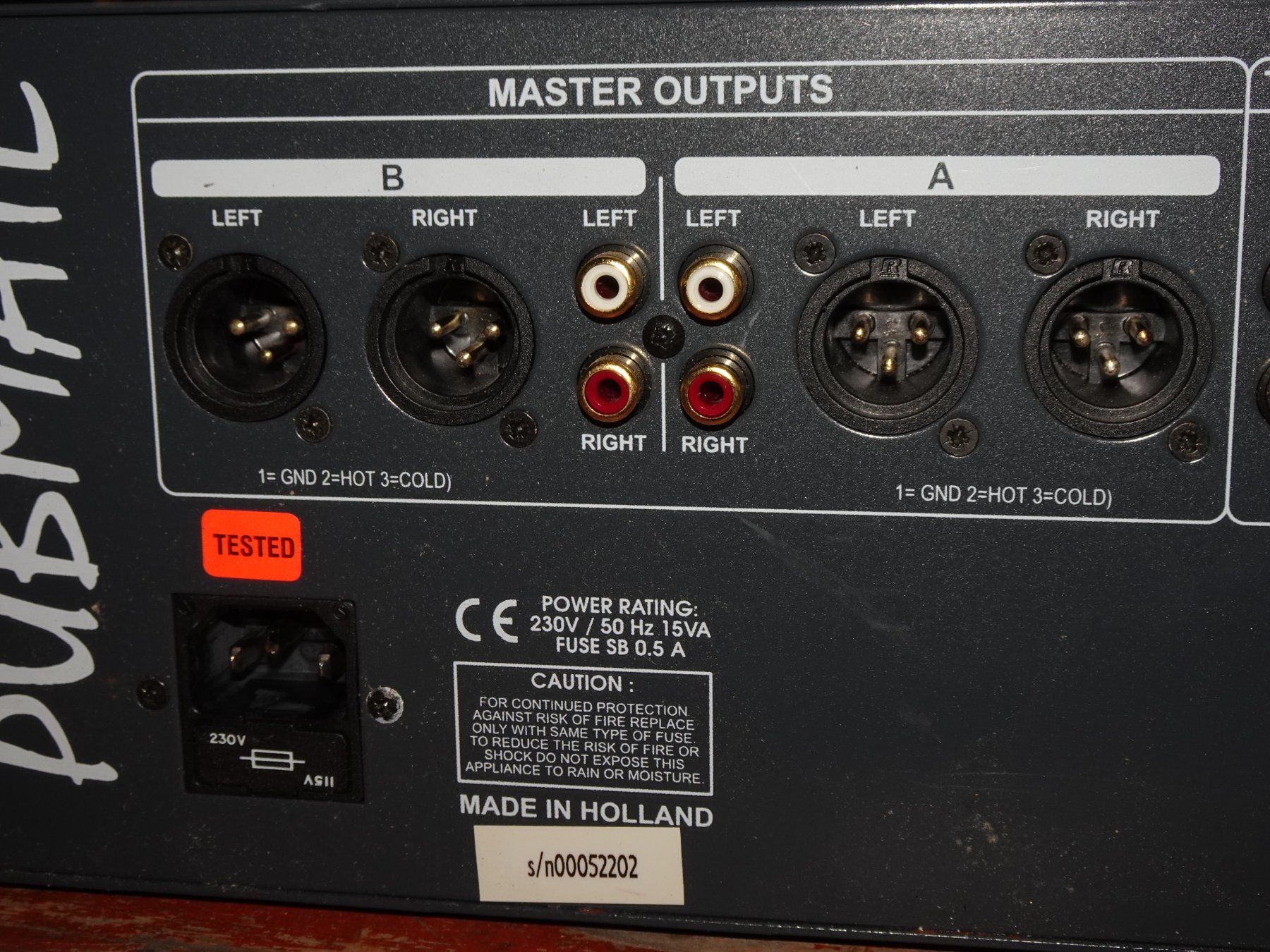 Mischpulte: PUBMATE 2-Zonen-Mixer D&R / 3HE - 19" - Mixer – Gebraucht aus Hütten von Technics01LT 7