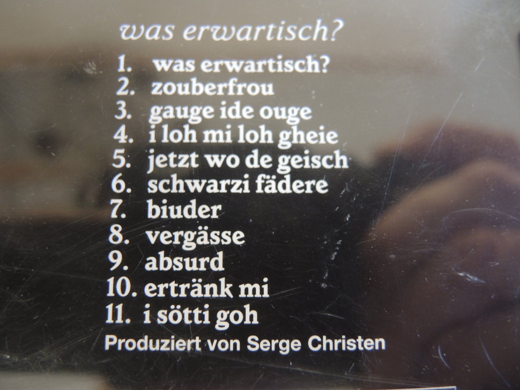CD: Donner Vouk " Was erwartisch ?" CD 1999 – Usato da Rorschach venduto da maeck8 4