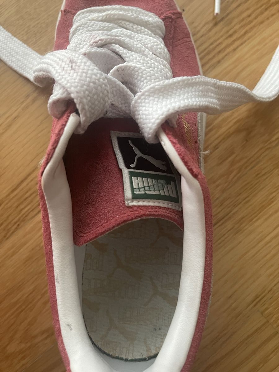 Puma Scarpe da uomo: Puma Suede Sneaker Gr. 37 dunkle Rosa Wildleder – Usato da Rüschlikon venduto da leo_mwz2 2