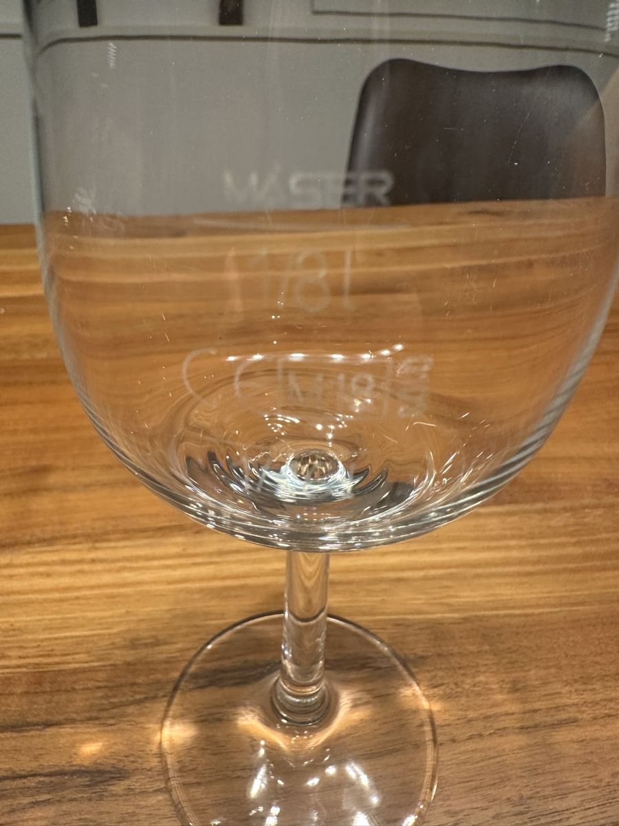 Bicchieri: Weinglas Master 1/8l mit Eichstrich guter Zustand – Usato da St. Gallen venduto da lelibehli 1