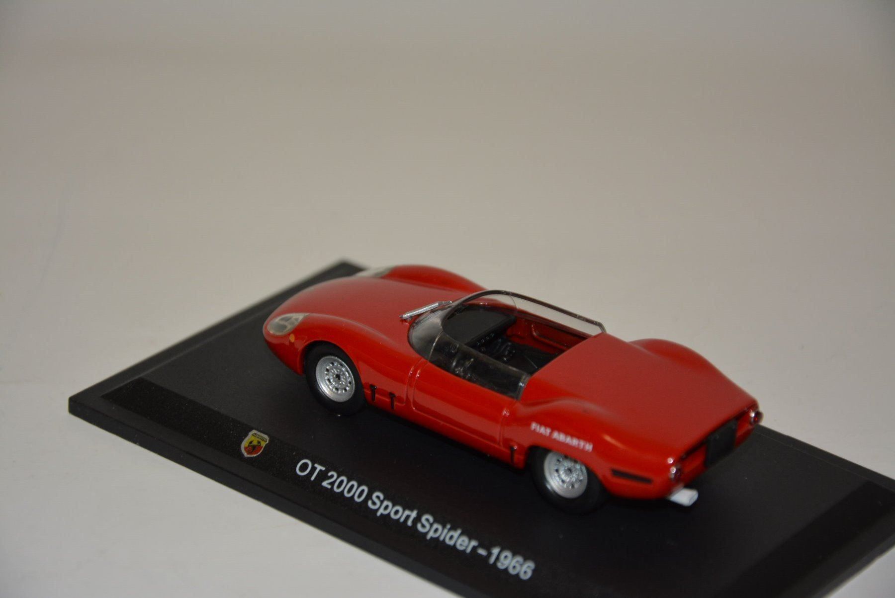 Abarth Modellini d'auto: Abarth OT 2000 Sport Spider 1966 , 1:43 – Nuovo (secondo la descrizione) da Goldach venduto da Feivel9 8