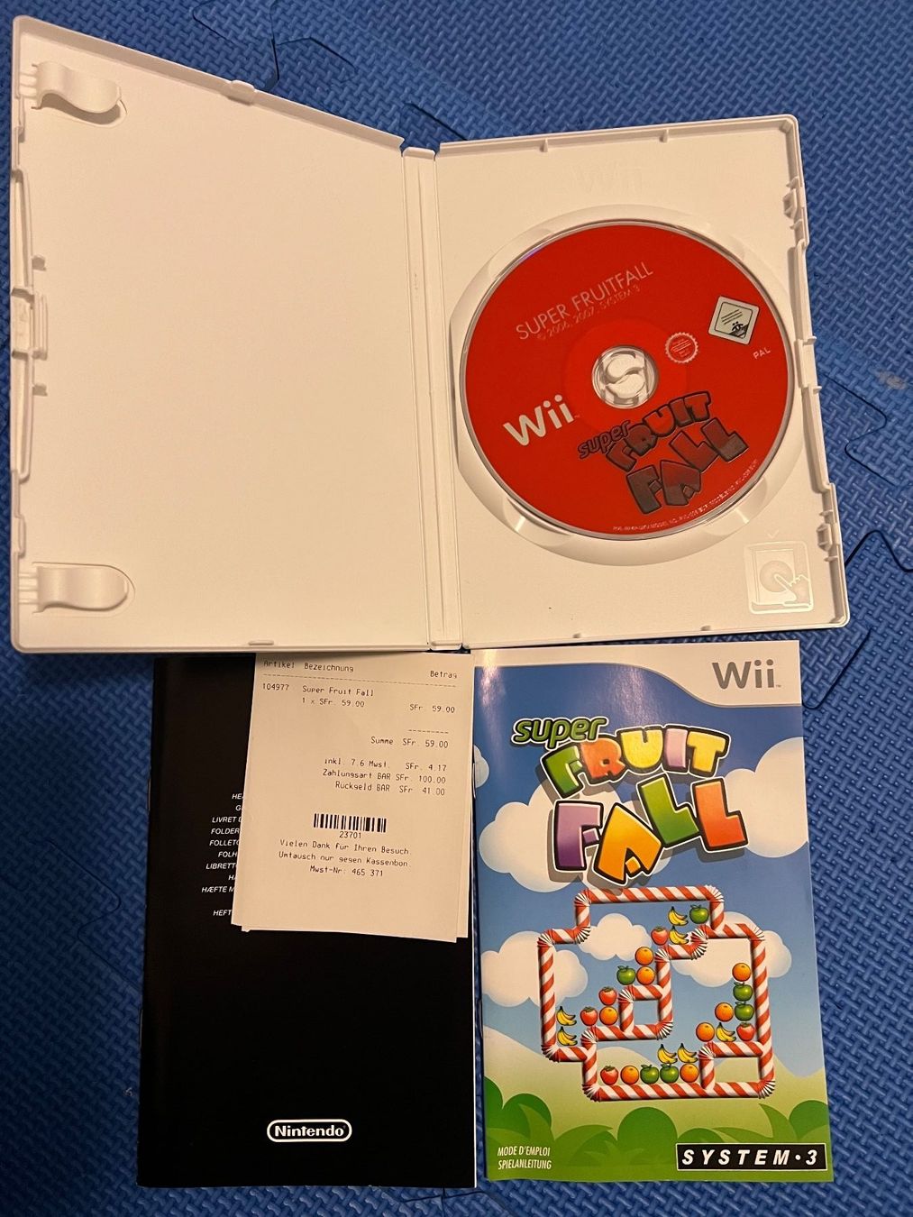Nintendo Giochi: Super Fruit Fall Nintendo Wii – Usato da Gossau SG venduto da schlitzerdemon 1