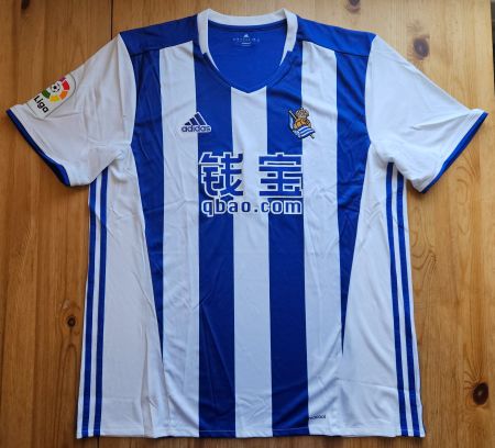 Real Sociedad San Sebastián Trikot adidas NEU Gr. XL Spanien