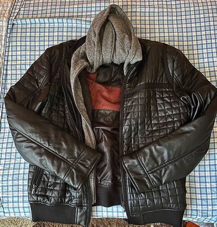 Blouson URBNDIST by Angelo Litrico ? taille M, simili cuir