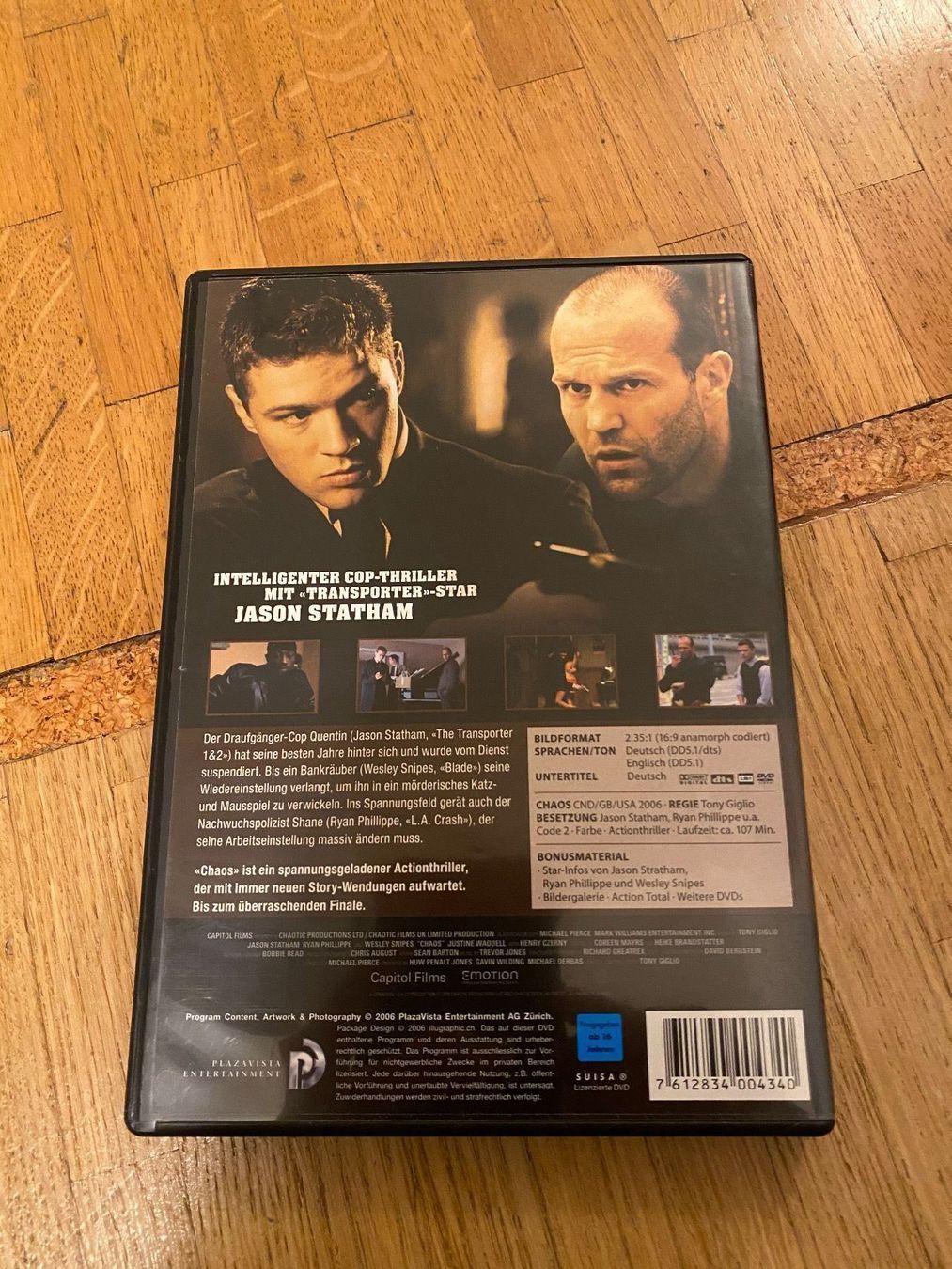 Alle DVDs: Verkaufe DVD Chaos – Neu (gemäss Beschreibung) aus Zürich von Gobble 1