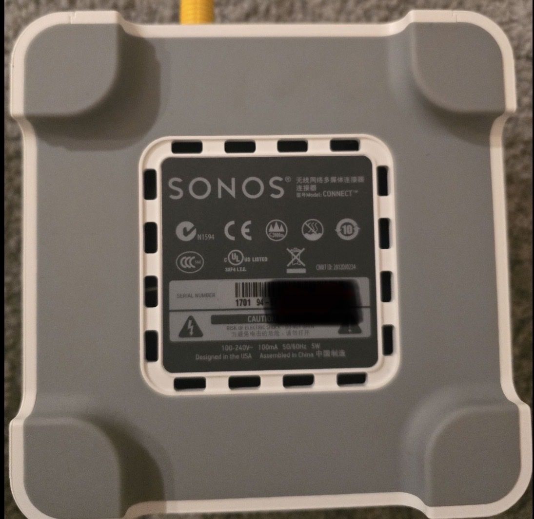 Sonos Amplificatori: SONOS Connect der 2. Generation, auch S2 Kompatibel – Usato da Pfungen venduto da nicky79 3