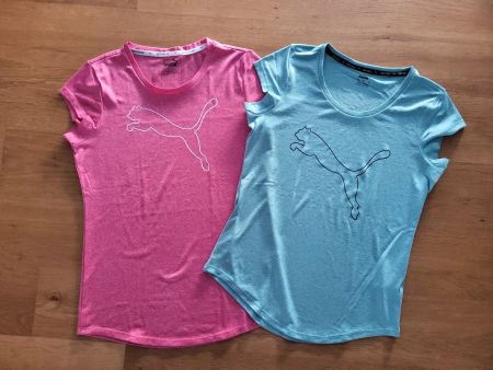 2 Sport T-Shirts Damen von PUMA, Gr. S