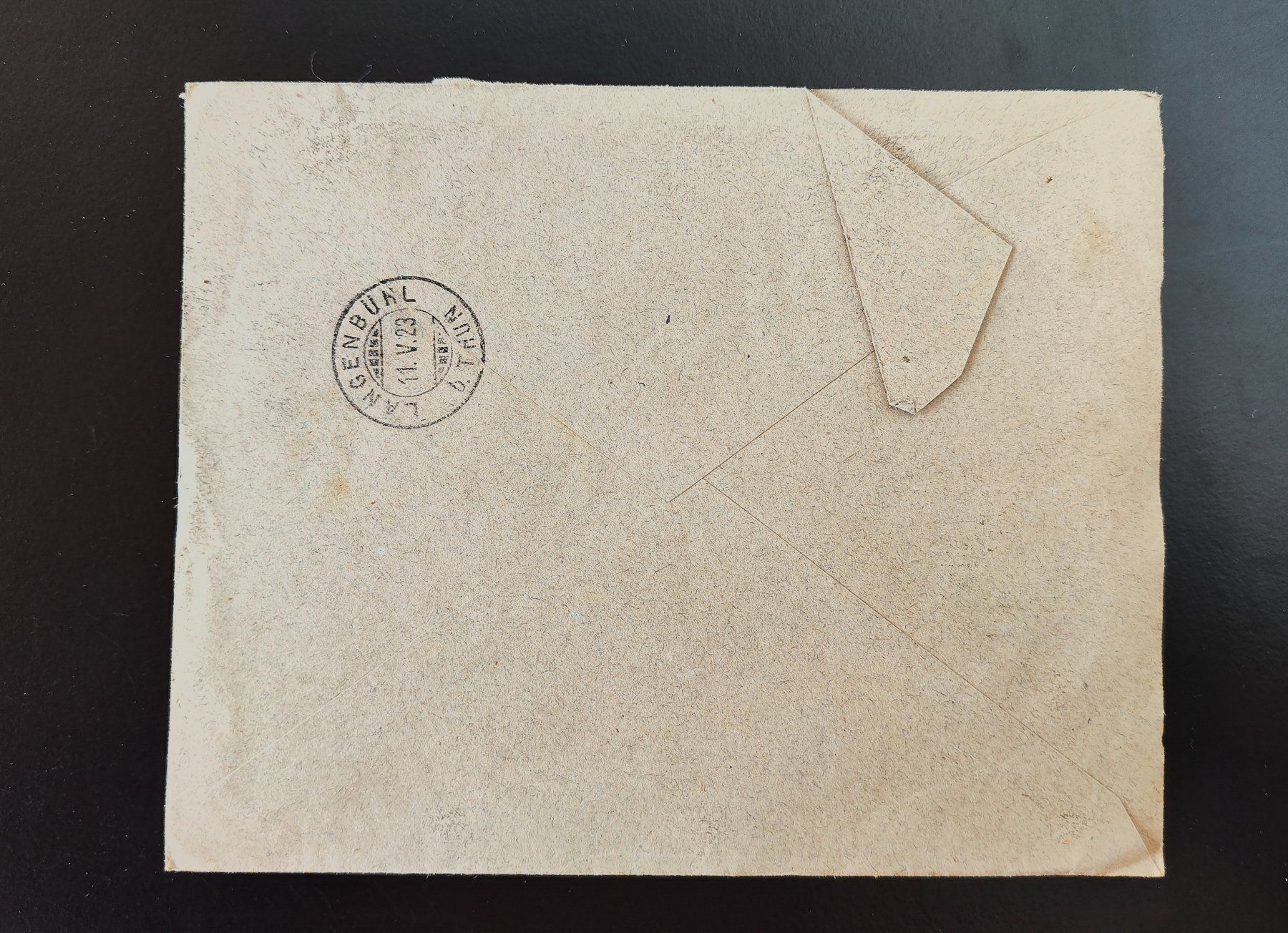 Buste & buste per spedizione: Couvert John Basel 1923 – Usato da Lenzburg venduto da Dani_Lenzburg 1