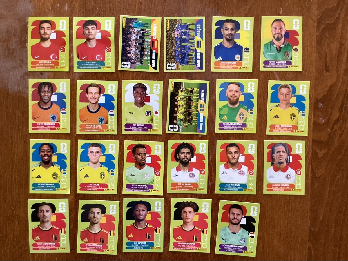 Panini Sammelbilder & Trading cards: Panini FWC 2026 – Gebraucht aus Orvin von Abydos01