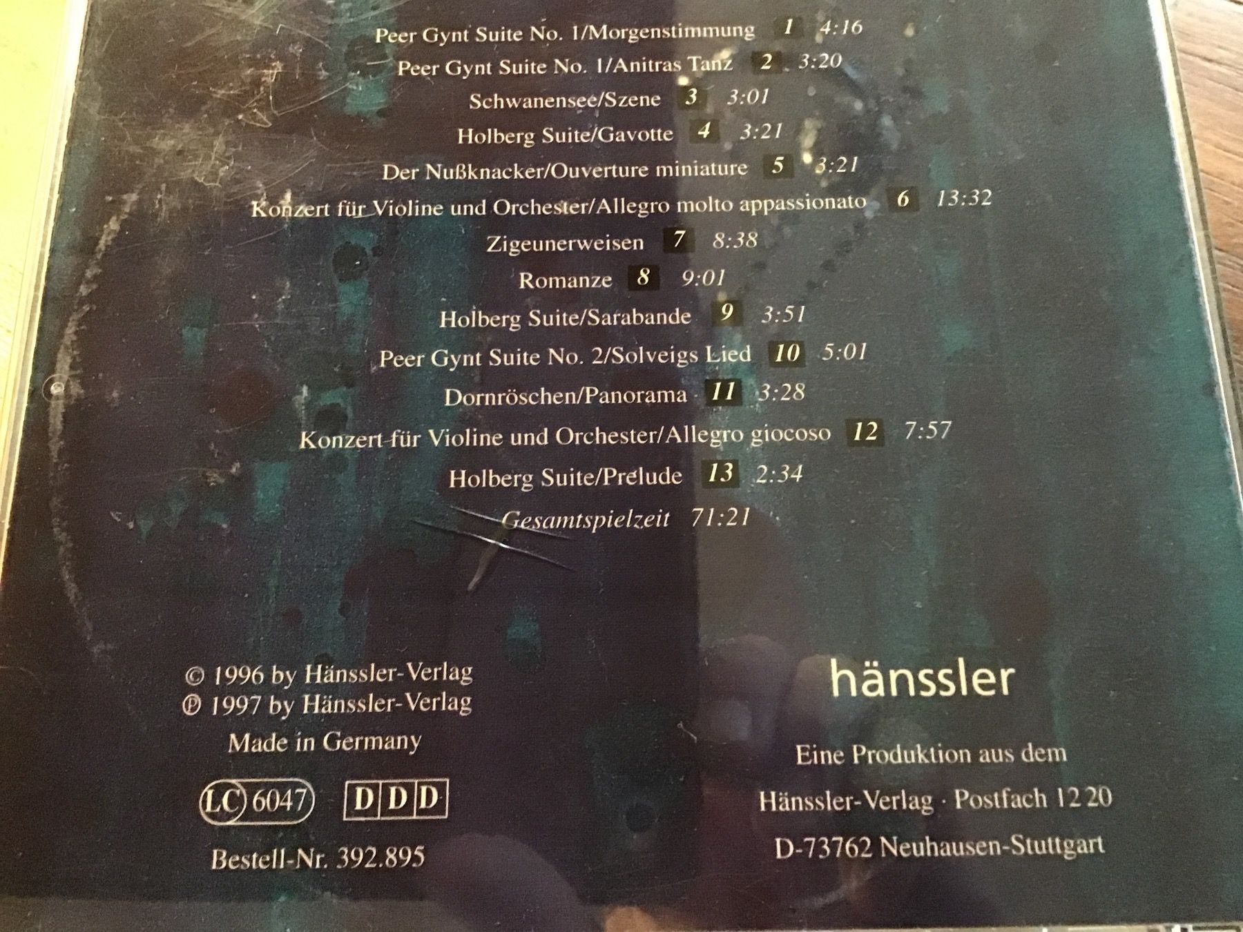 CD: Classic  über 70 Min. – Usato da Thierachern venduto da sweden08 3
