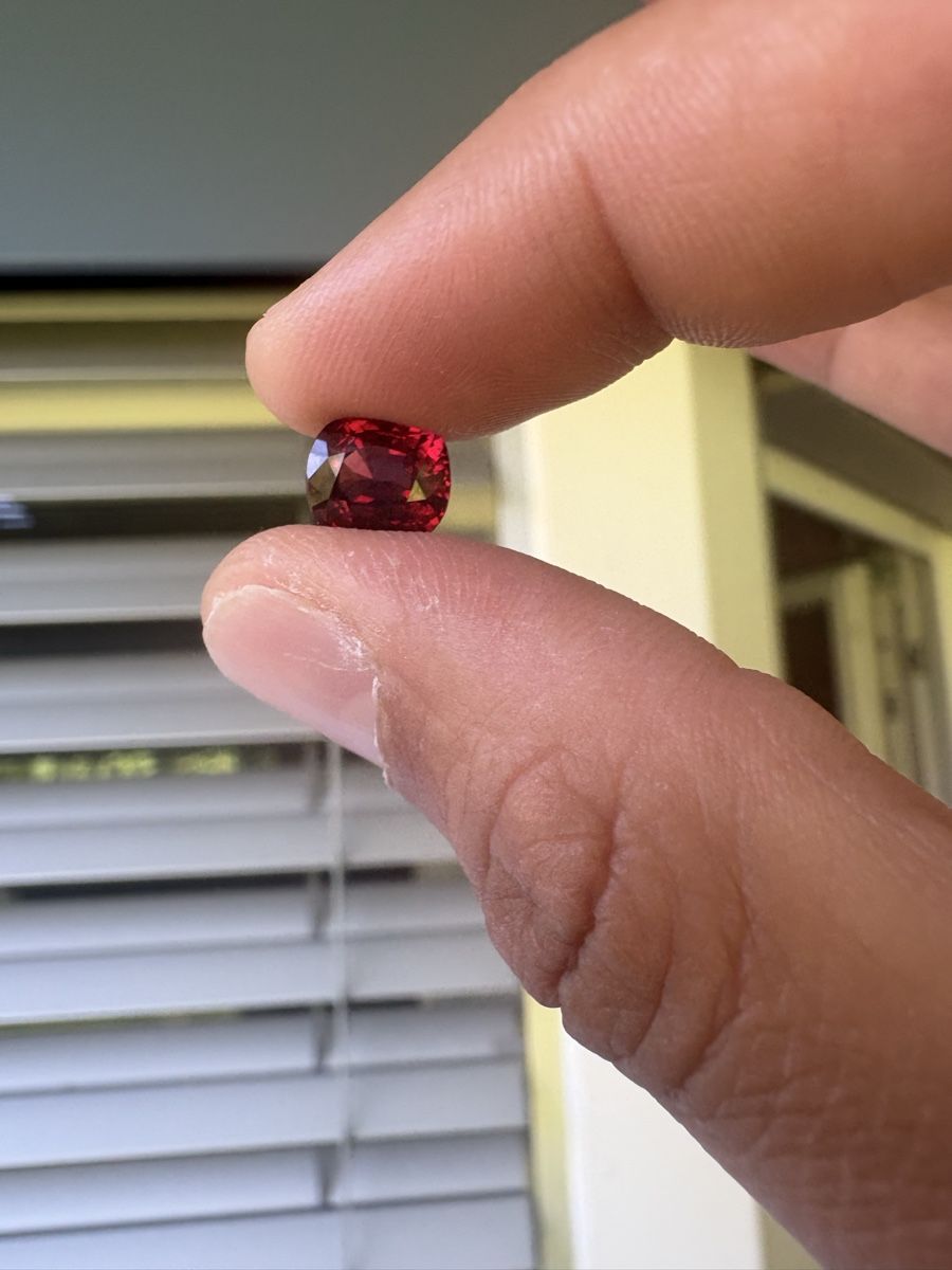 Edelsteine: Red Spinel Vietnam 3.45 ct – Neu (gemäss Beschreibung) aus Lyss von Hiel 8