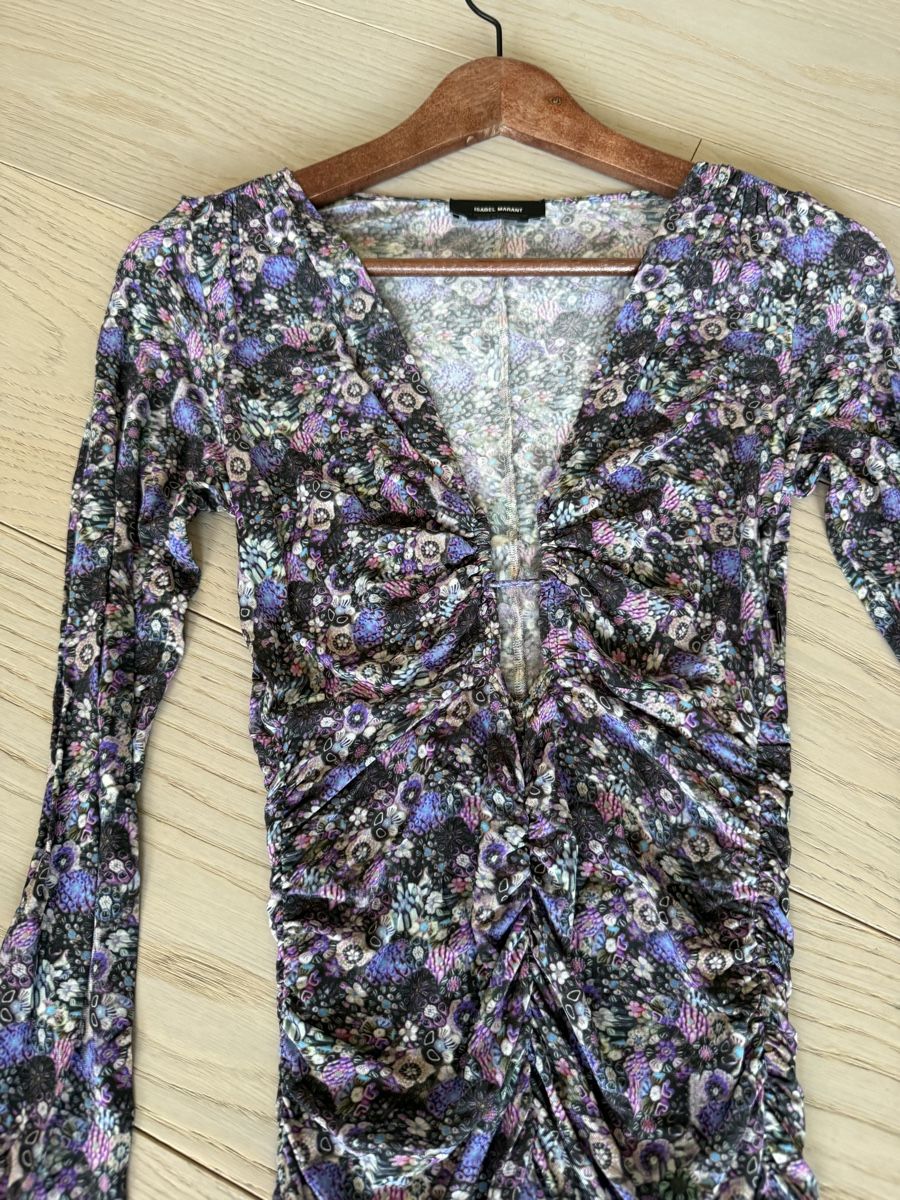 Isabel Marant Vestiti: Isabel Marant robe fourreau violet taille - 36 – Nuovo (secondo la descrizione) da Genève venduto da iry_67wr 5