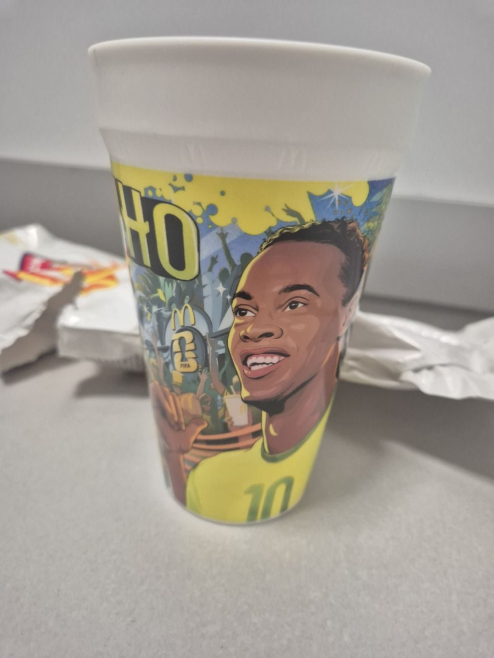 Mc Donald's Bicchieri: WM Becher Mc Donald Ronaldinho – Nuovo (secondo la descrizione) da Volketswil venduto da 2000ra