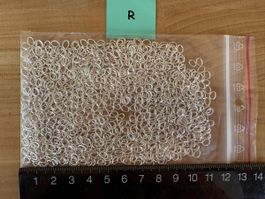 Ösen Silber farbig für Modeschmuck