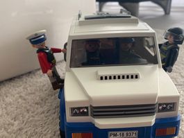 Polizeiauto/ Heli Playmobil