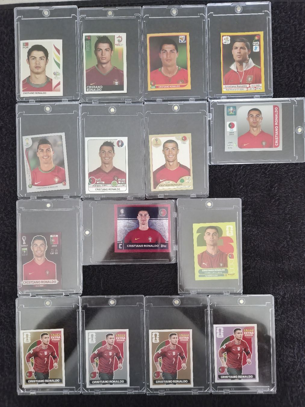 Panini Carte collezionabili: Cristiano Ronaldo Panini Set inkl. Extra Sticker Set – Nuovo e nell'imballaggio originale da Wald ZH venduto da mnml_18