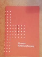 Schweizer Bundesverfassung Volksabstimmung 1998 Top Zustand