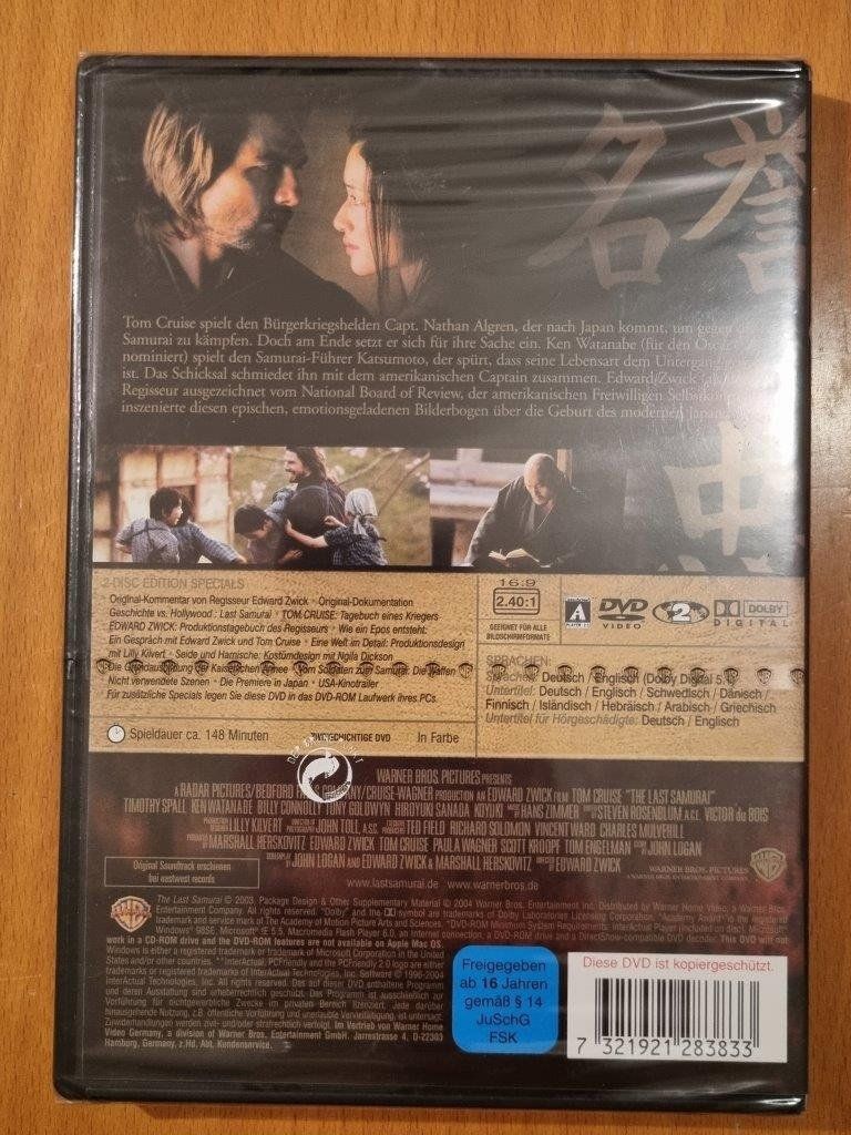 Tutti i DVDs: DVD: Last Samurai -> NEU – Nuovo e nell'imballaggio originale da Ehrendingen venduto da Thomas_2 1