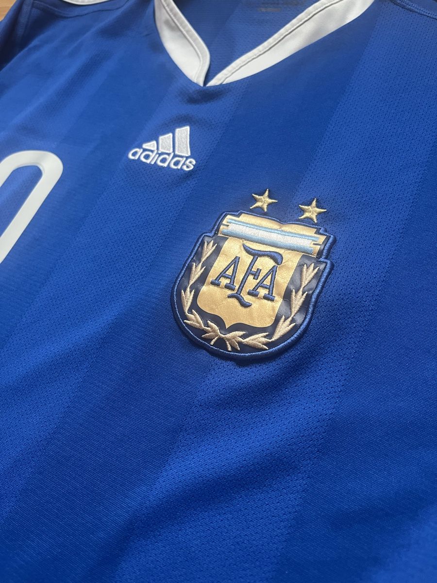 Adidas Leibchen & Hosen: Original Messi Argentinien 2010 Trikot L – Gebraucht aus Burgdorf von Shirtsy 3