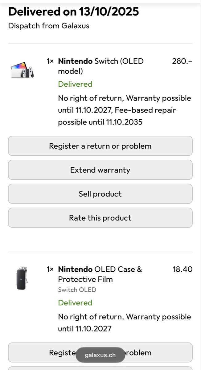 Nintendo Consoles: Neuwertige Nintendo Switch OLED – D'occasion à Kriens par kriskva 6