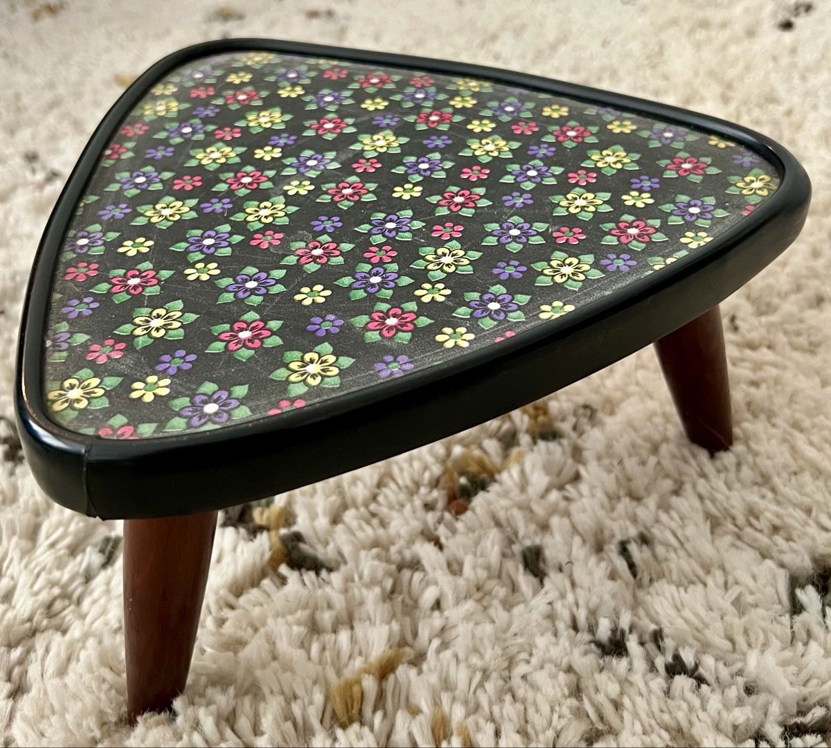 Sgabelli: Vintage Mid Century Blumenhocker – Usato da Hunzenschwil venduto da Madachica 5