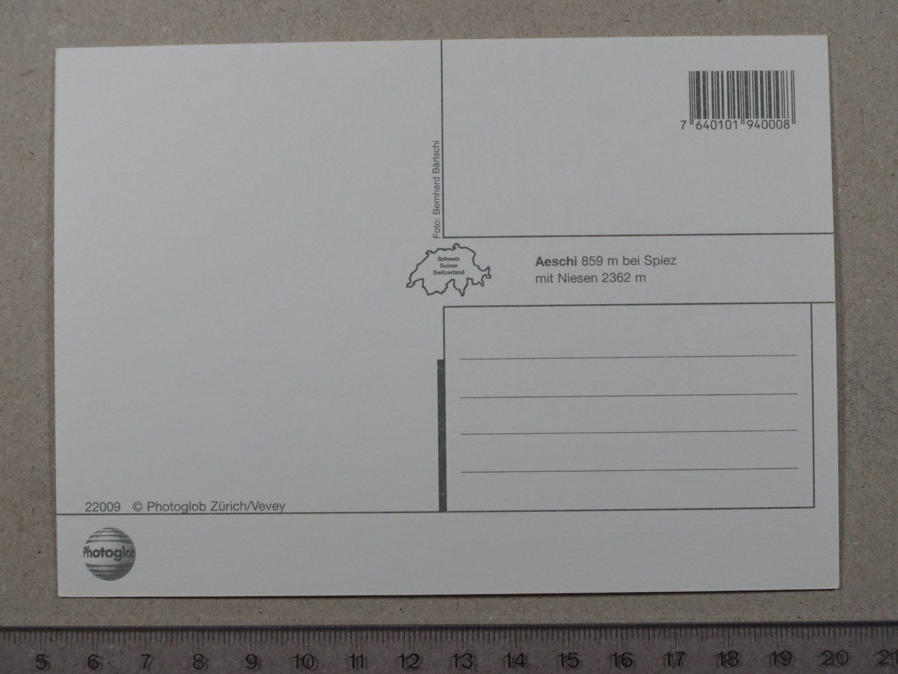 Cartoline postali: Aeschi bei Spiez – Usato da Lenzburg venduto da fh1 1