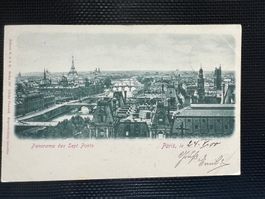 A Karte Paris Panorama  1900 (G112)