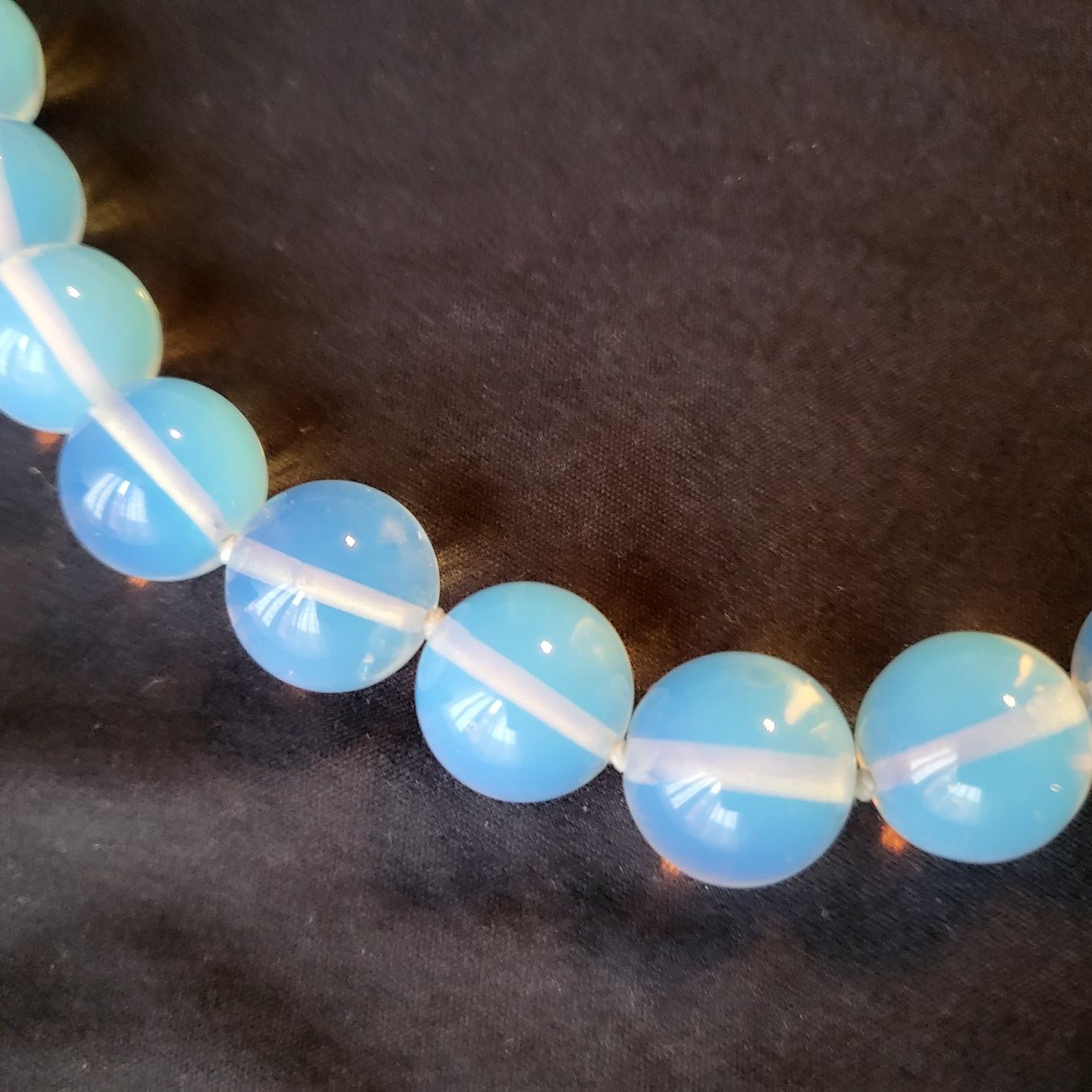 Catenine: Collier pierres de lune. – Nuovo (secondo la descrizione) da Neuchâtel venduto da wikit 1