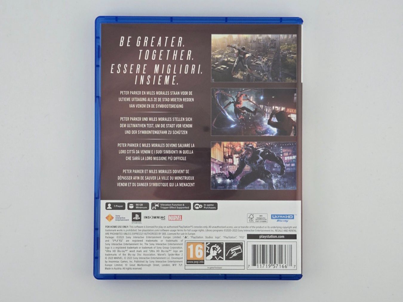 Sony Giochi: Marvels Spider-Man 2 PS5 Spiel mit Hülle - Top! – Usato da Hunzenschwil venduto da Fluz 2