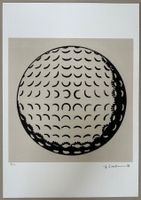 Roy Lichtenstein: Golfball, POP Art 18/150
