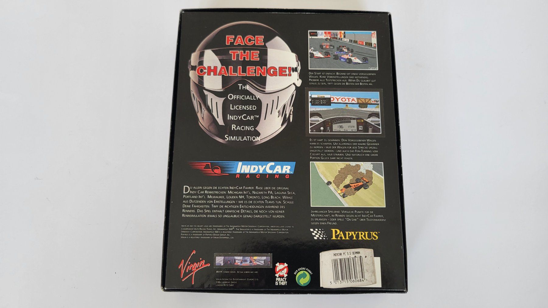 Giochi: Indycar Racing - MS-DOS - Big Box – Usato da Rosshäusern venduto da West66 1