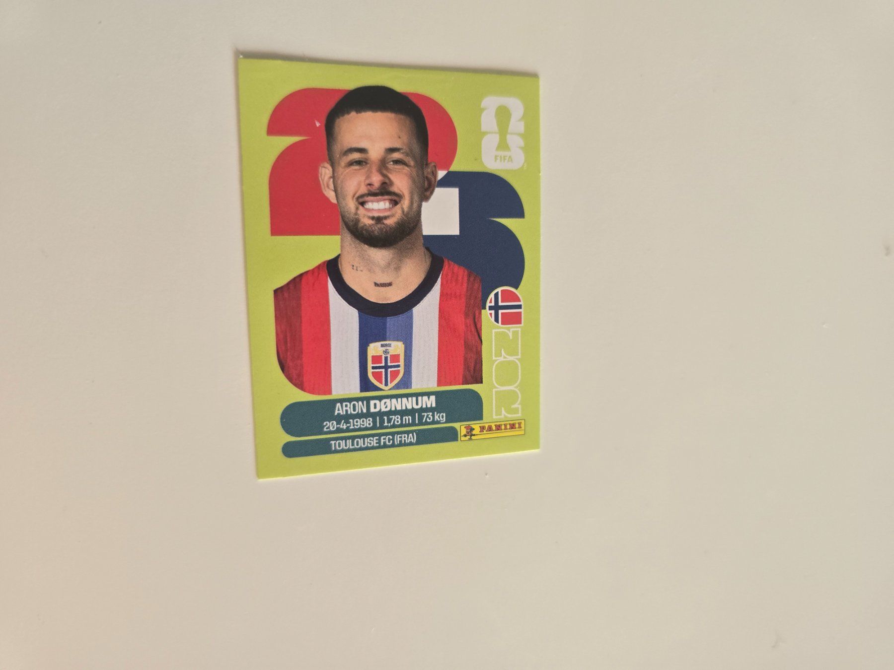 Panini Carte collezionabili: Panini WM 26 - NOR17 – Nuovo (secondo la descrizione) da Tennwil venduto da mal_2fhf