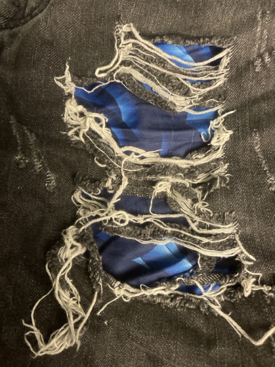 Pantaloni: Reset Jeans-Shorts destroyed black Gr.14/164 – Usato da Obergerlafingen venduto da cabo4 1