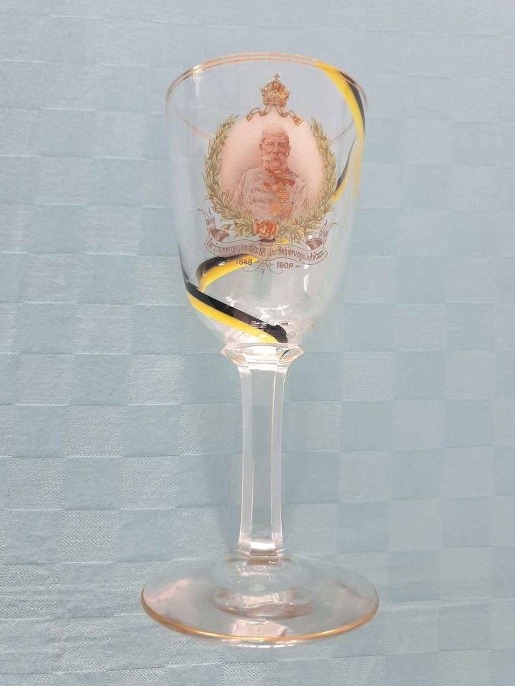 Bicchieri: Glas Erinnerung Regierungsjubiläum – Usato da Mörschwil venduto da spirspi