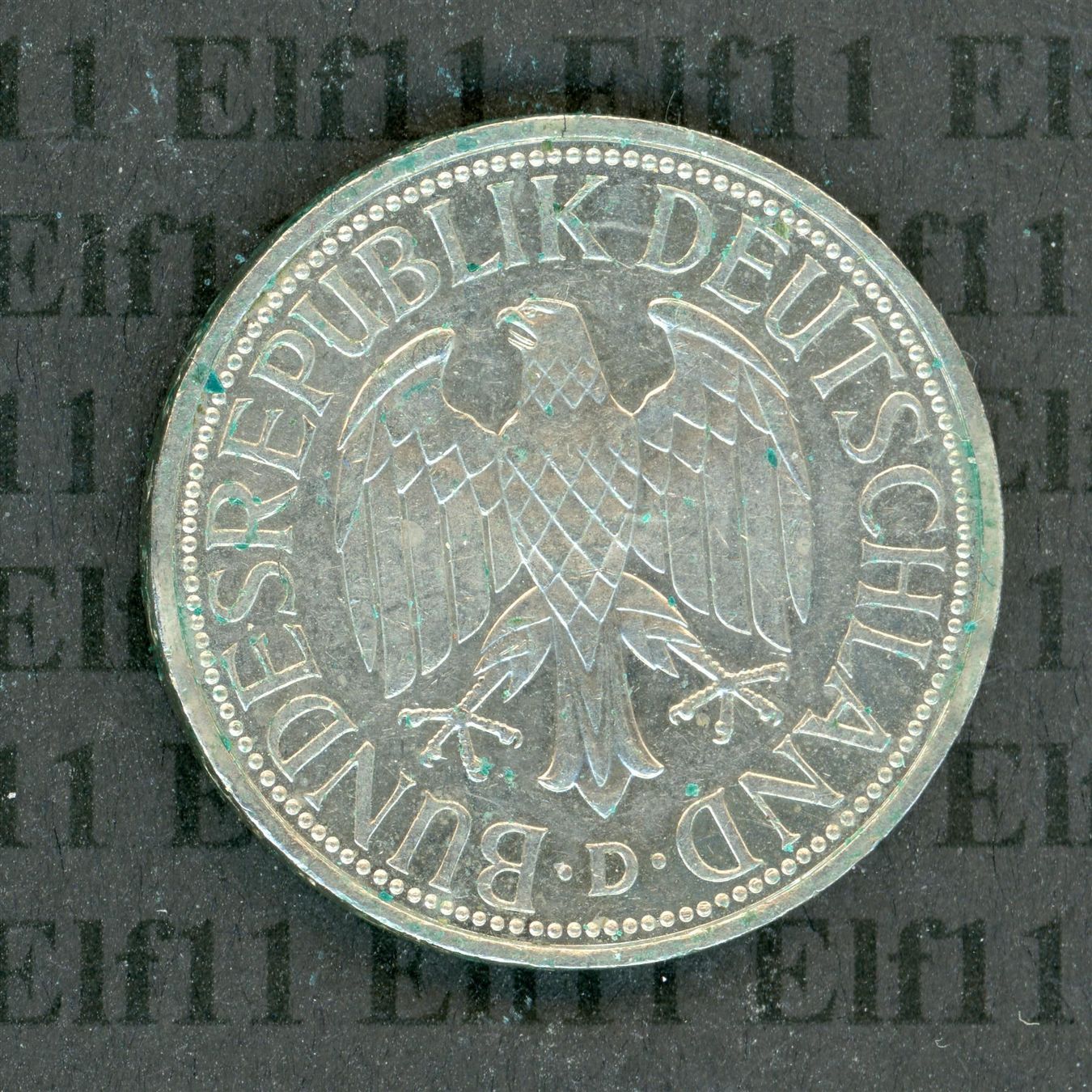Tutti le monete: DEM___1.00 1992D -vz 1 Deutsche Mark – Usato da Widnau venduto da Elf11 1