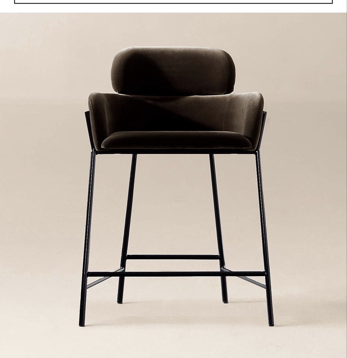 Sgabelli: CB2 Azalea Mink Counter Stool – Usato da Herrliberg venduto da MKBimport 4
