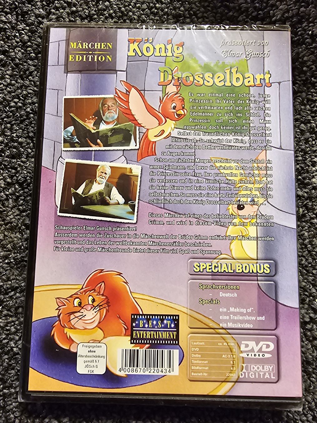 Alle DVDs: König Drosselbart DVD - Märchen Edition - Neuverpackt – Neu und originalverpackt aus Ruswil von jan_bxl5 1